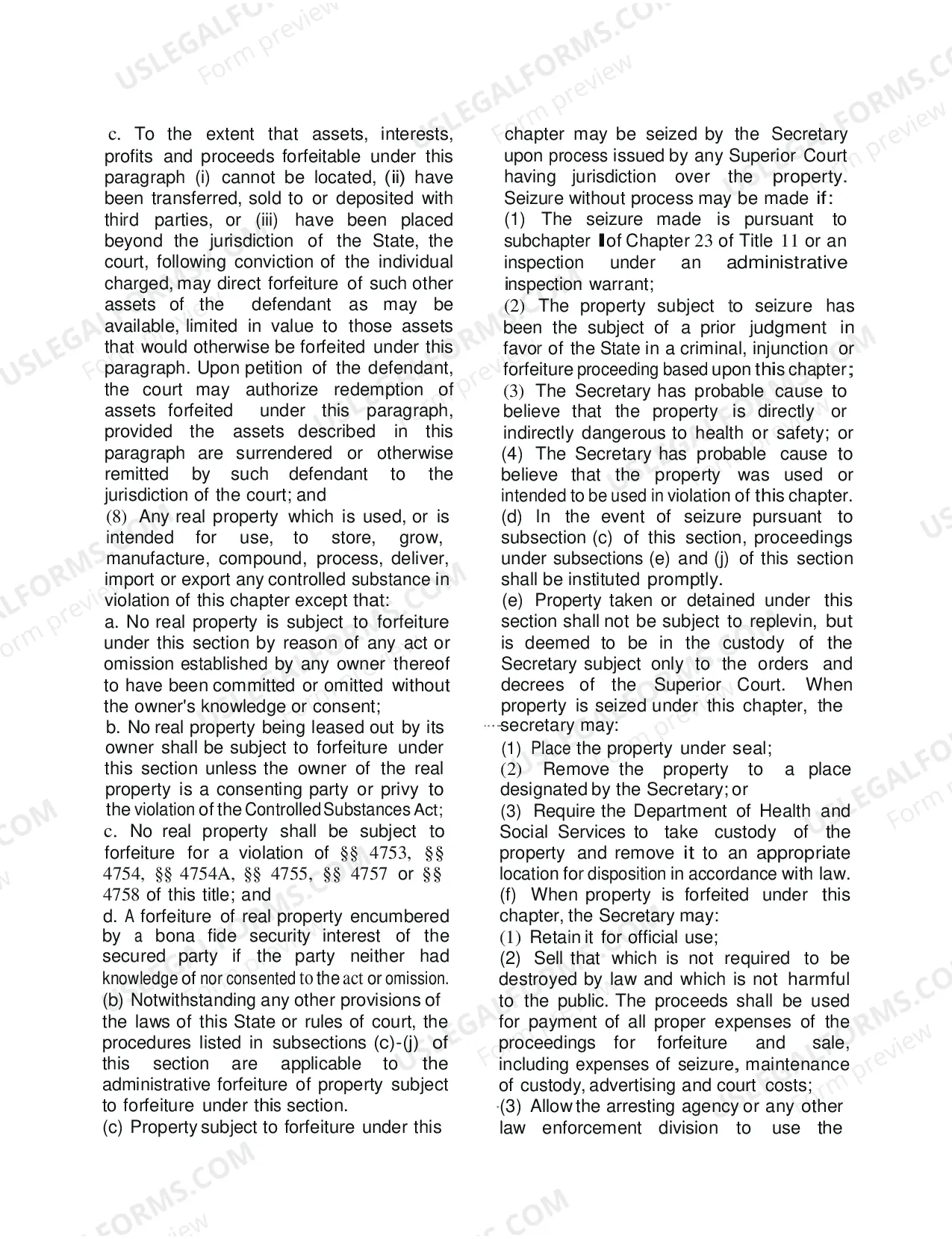 Preview Return of Property Petition with Instructions