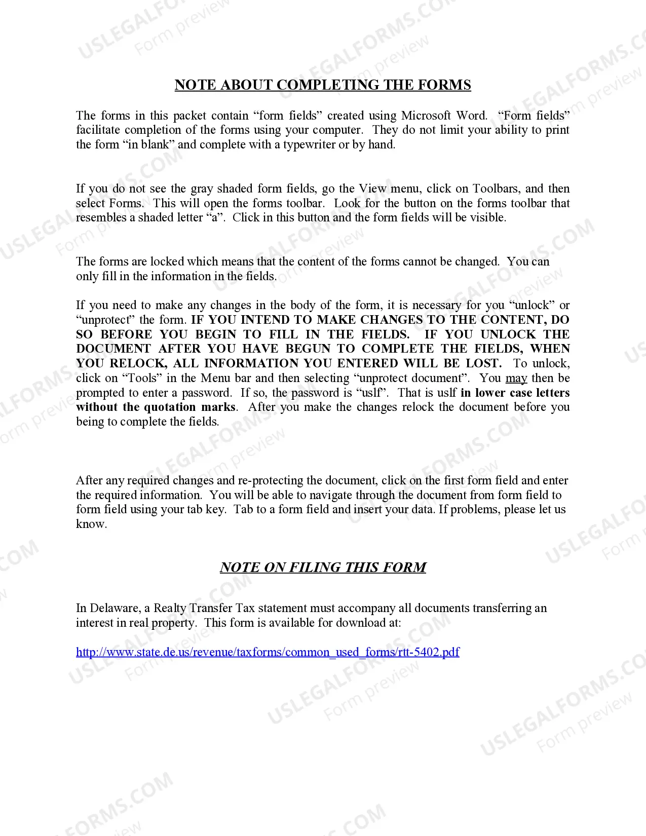 Preview Warranty Deed for Husband and Wife Converting Property from Tenants in Common to Joint Tenancy