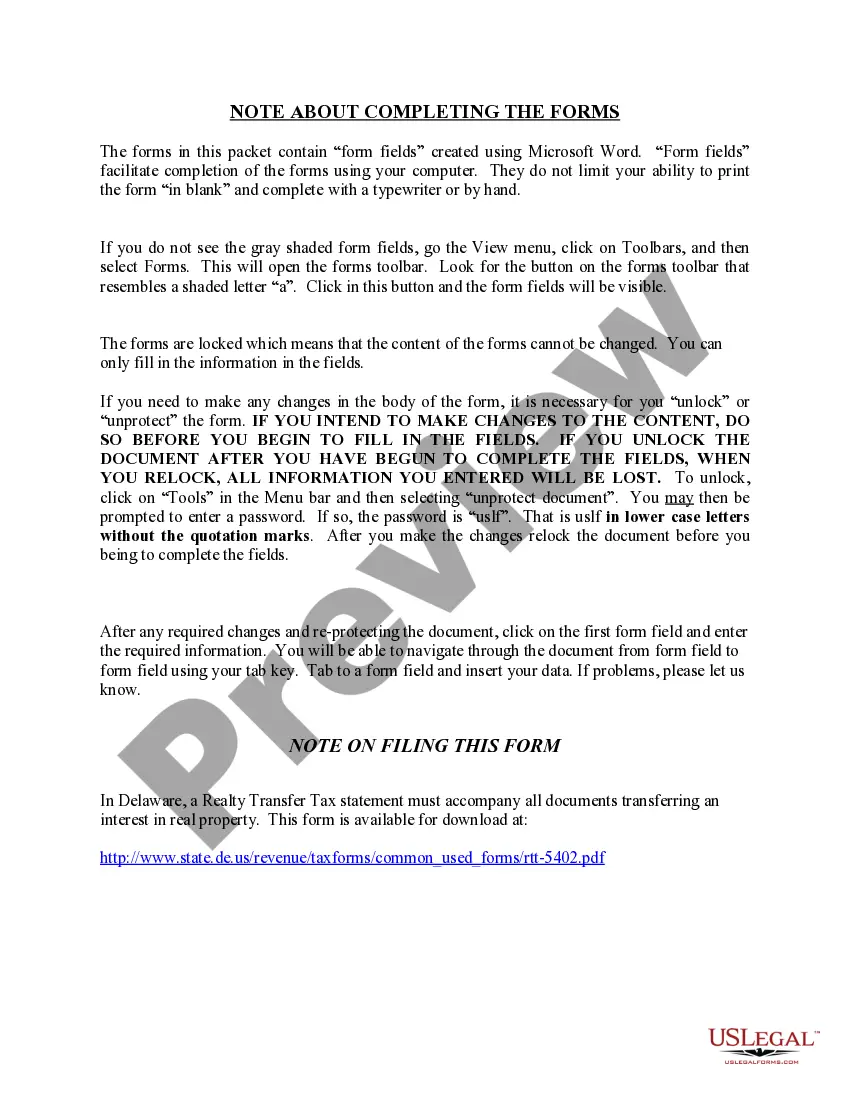 Preview Warranty Deed for Separate or Joint Property to Joint Tenancy