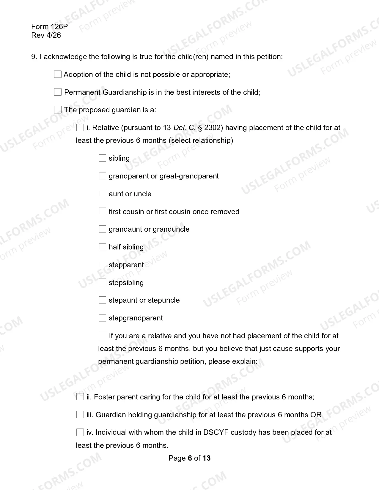 Preview Petition For Guardianship Or Permanent Guardianship of A Minor Order of Reference