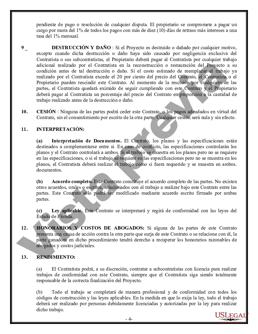 Preview Contrato de carpintero de molduras para contratista