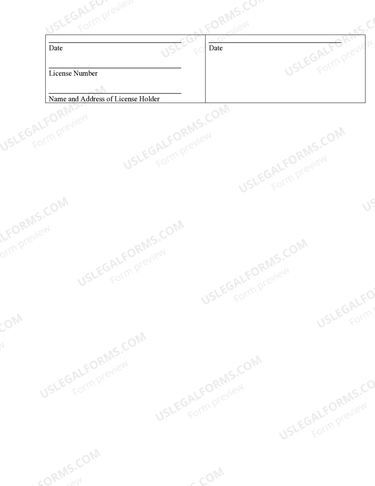 Preview Landscape Contract for Contractor