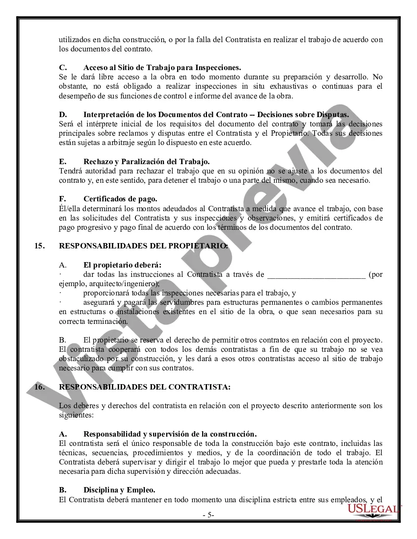 Preview Contrato Comercial para Contratista