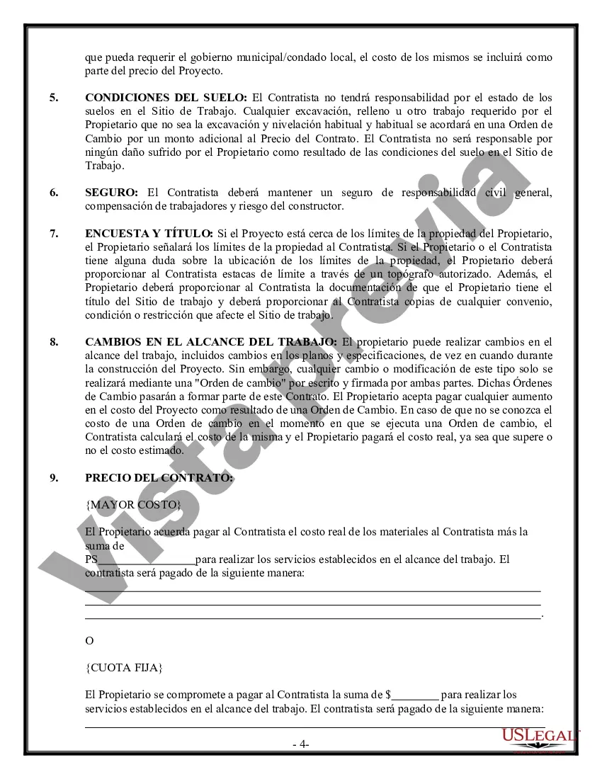 Preview Contrato de Renovación para Contratista