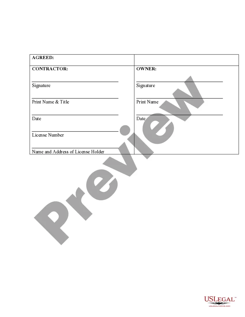 Preview Demolition Contract for Contractor