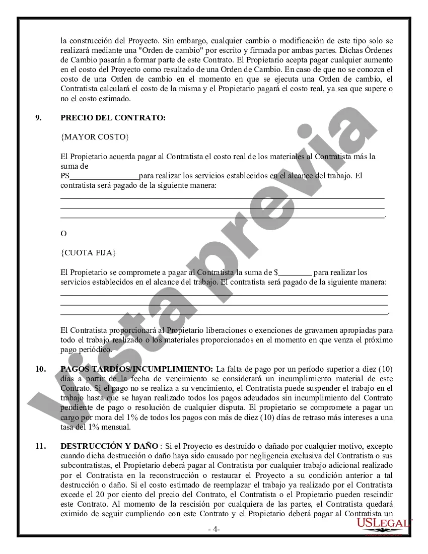 Preview Contrato de Fundación para Contratista