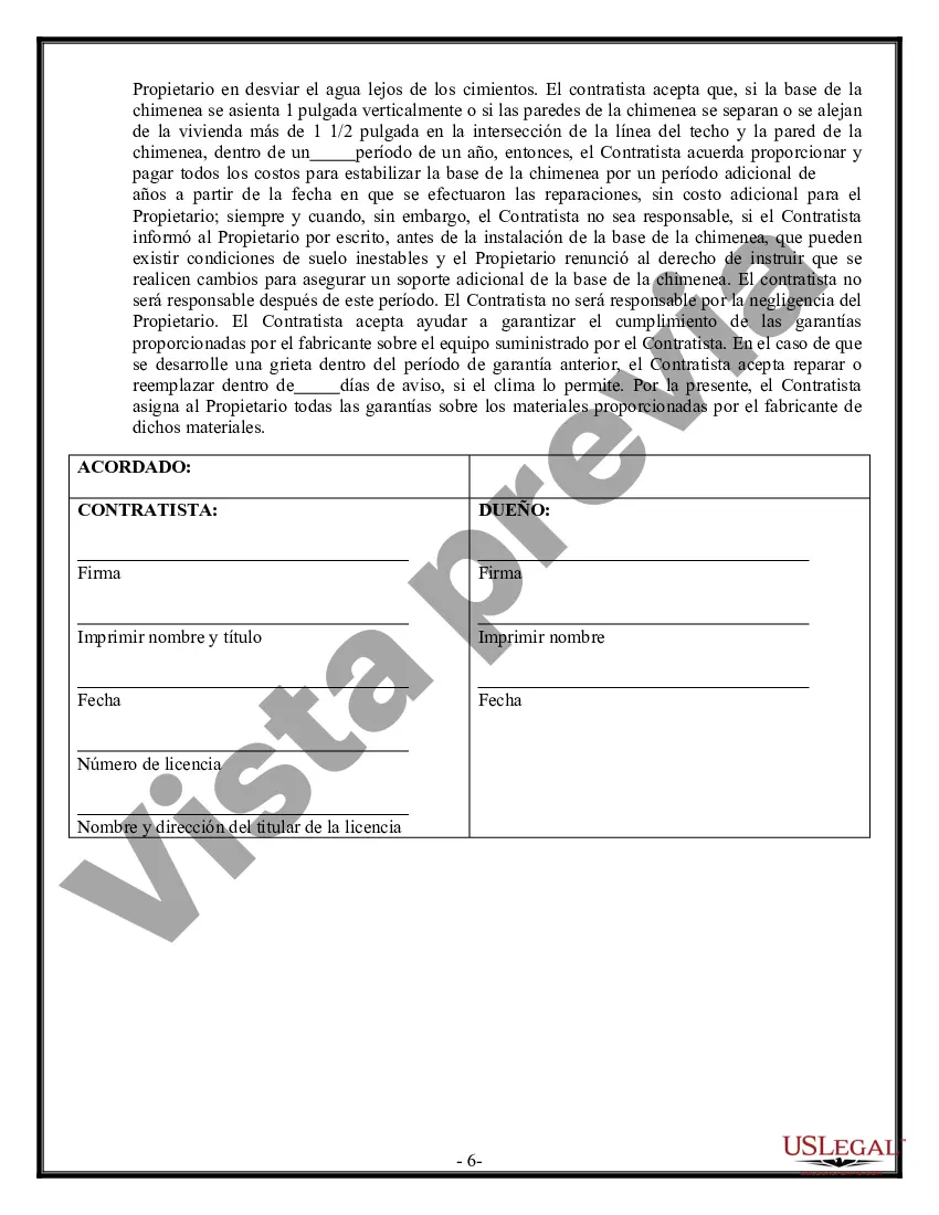 Preview Contrato de Fundación para Contratista