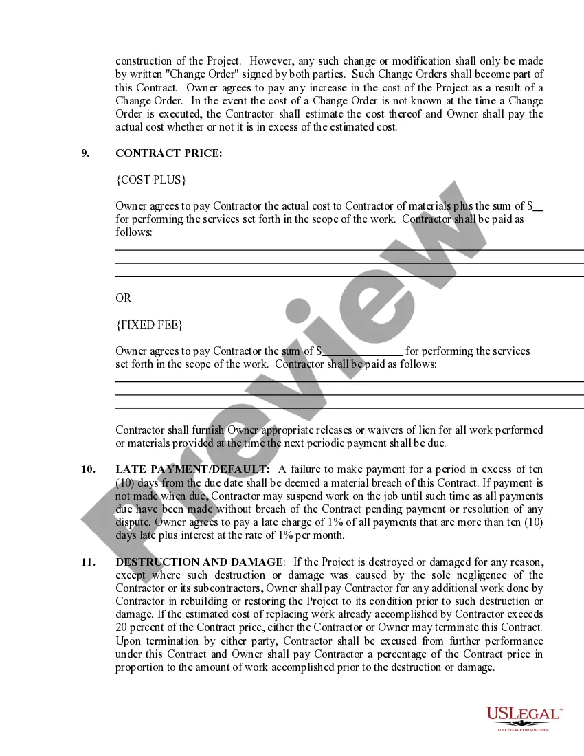 Get Plumbing Contract for Contractor Preview Plumbing Contract for Contractor