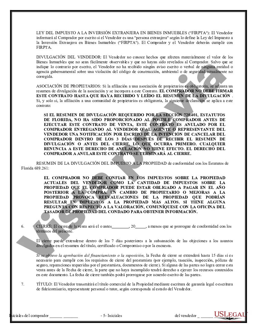 Preview Contrato de Compraventa de Bienes Inmuebles sin Corredor para Acuerdo de Venta de Casa Residencial