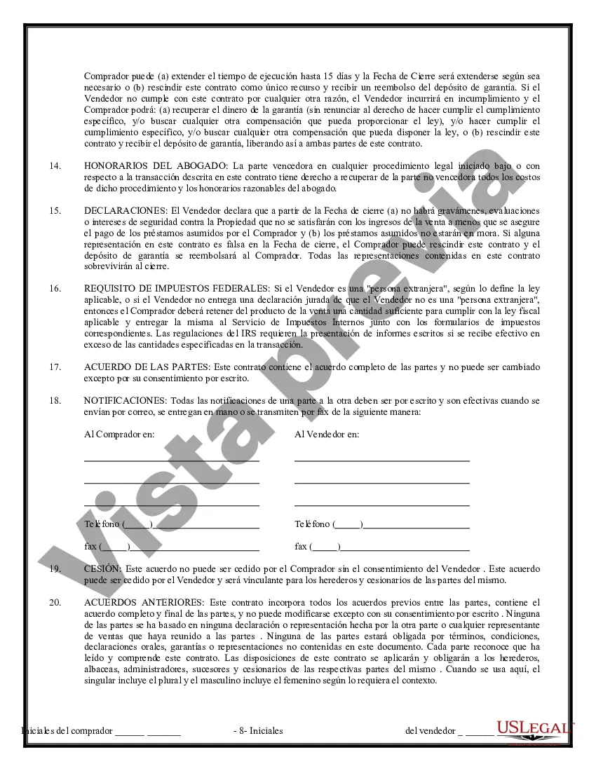 Preview Contrato de Compraventa de Bienes Inmuebles sin Corredor para Acuerdo de Venta de Casa Residencial
