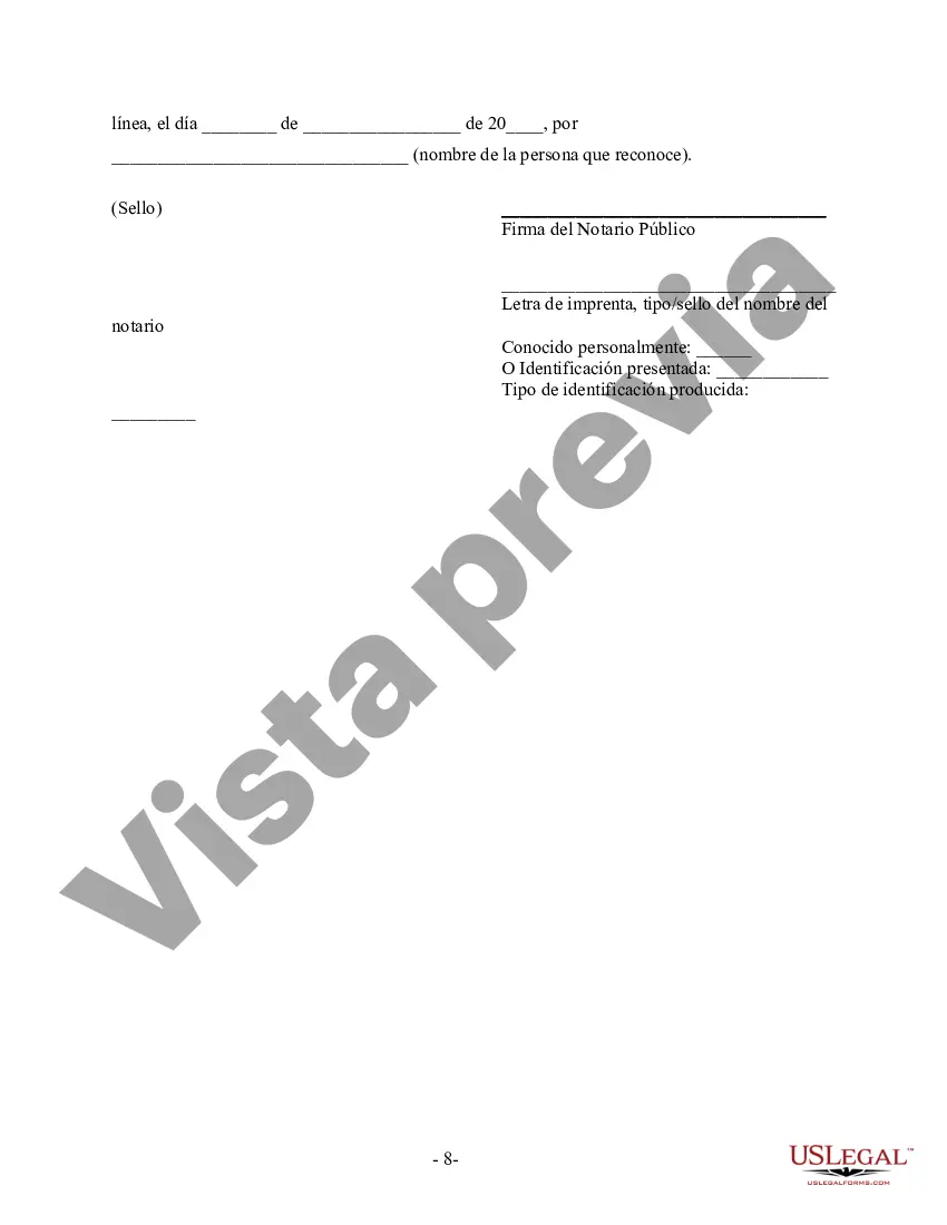 Preview Acuerdo prematrimonial prenupcial de Florida con estados financieros