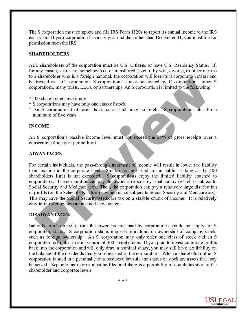 Preview Florida Business Incorporation Package to Incorporate Corporation