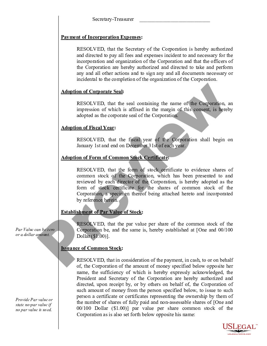page 4 Corporate Records Maintenance Package for Existing Corporations preview