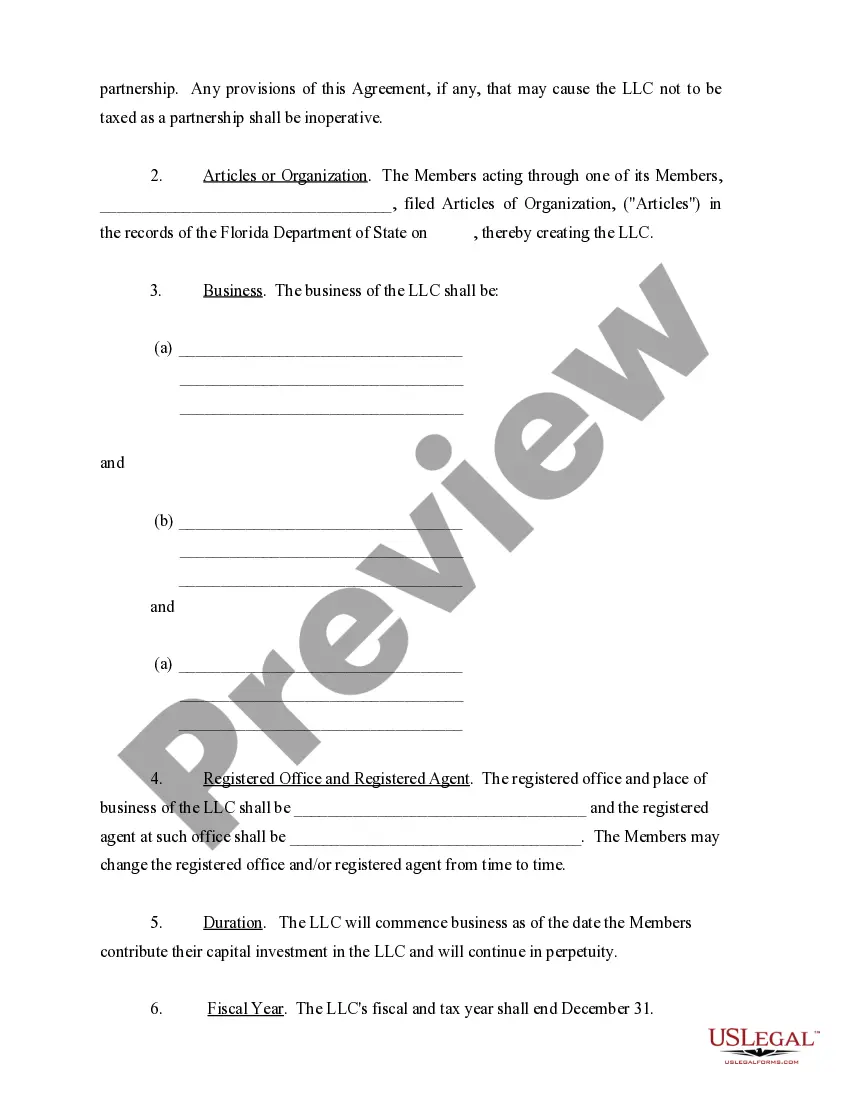 Get Limited Liability Company LLC Operating Agreement Preview Limited Liability Company LLC Operating Agreement