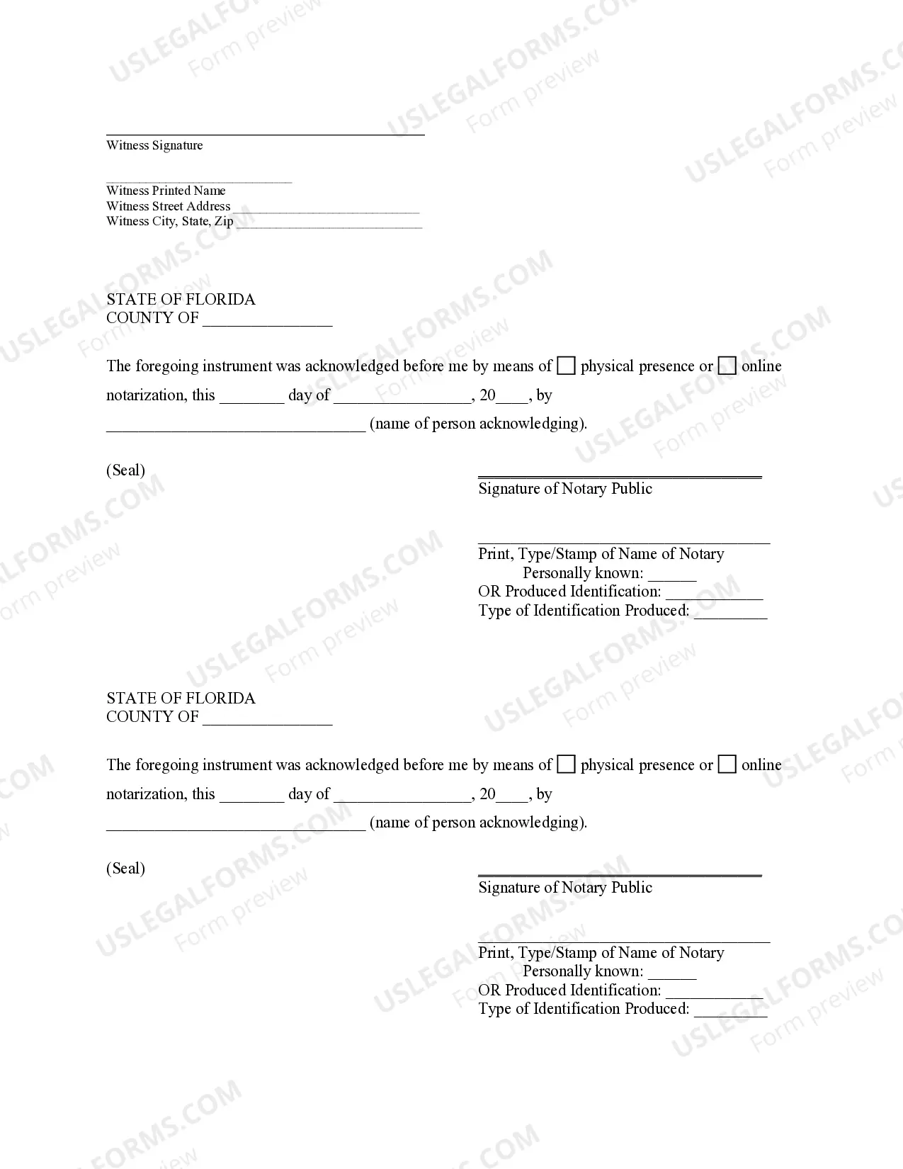 Preview Warranty Deed from Husband and Wife to a Trust
