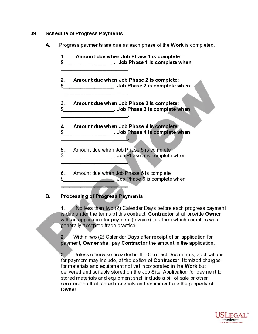 Preview Home Improvement Contract - Self-Employed