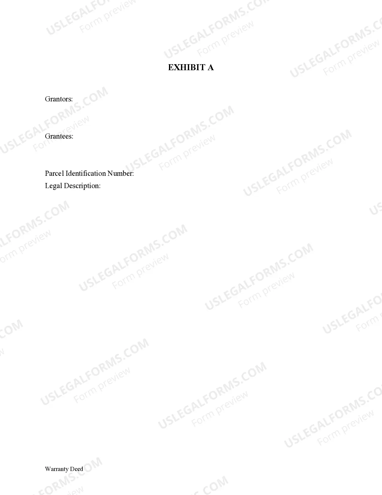 Preview Warranty Deed from Husband and Wife to Husband and Wife