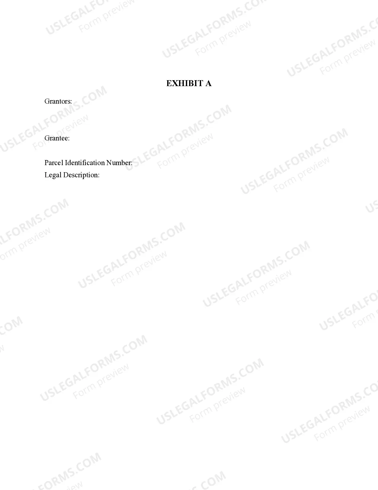 Preview Quitclaim Deed from Husband and Wife to an Individual