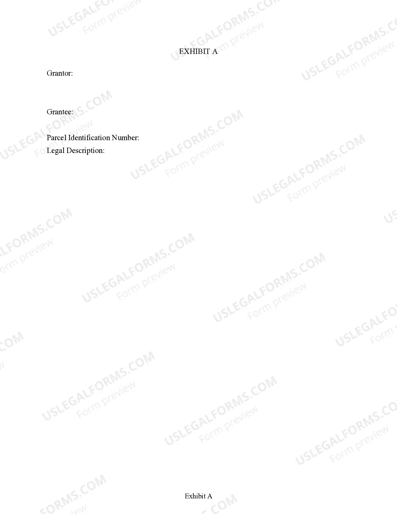 Preview Quitclaim Deed from Individual to Individual