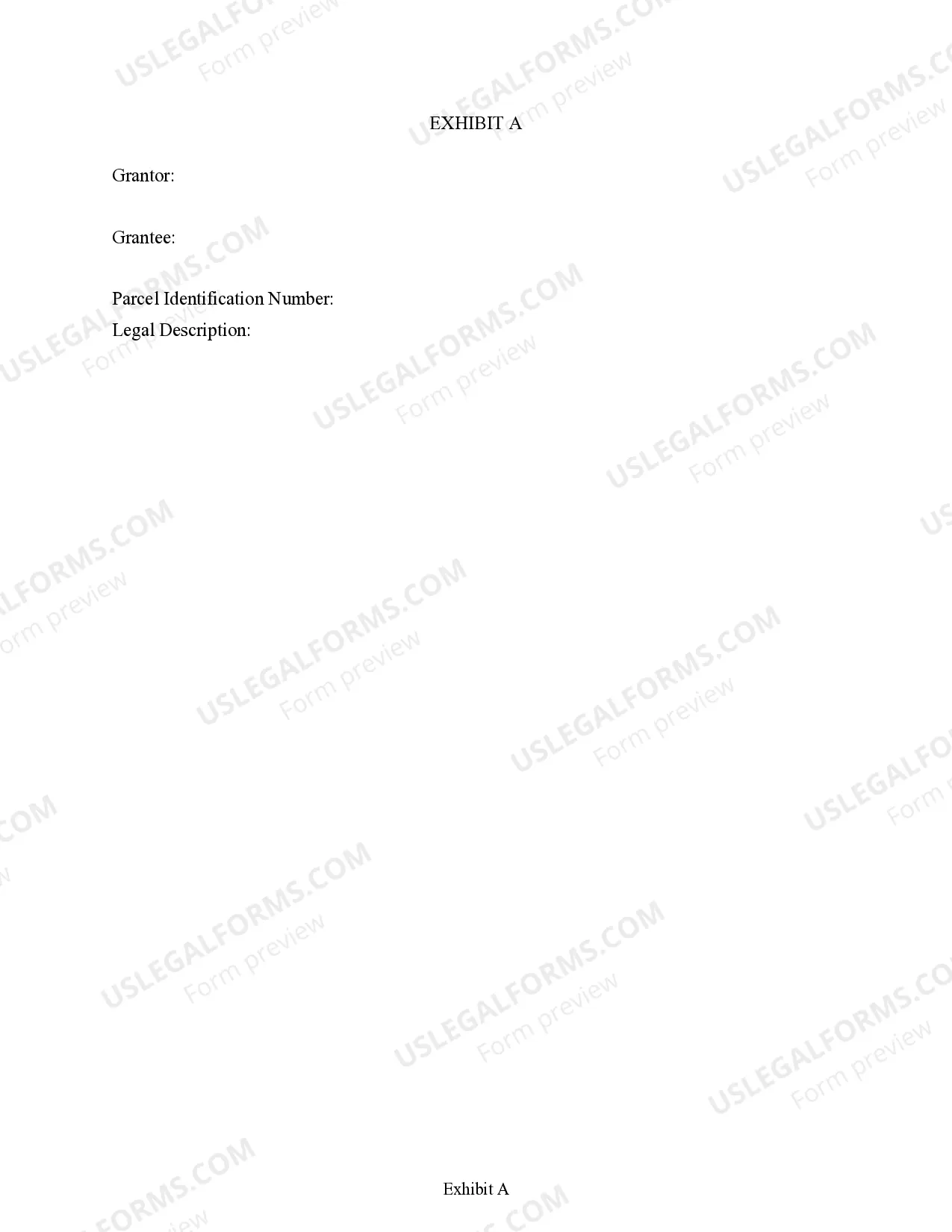 Preview Special Warranty Deed Individual to Trust