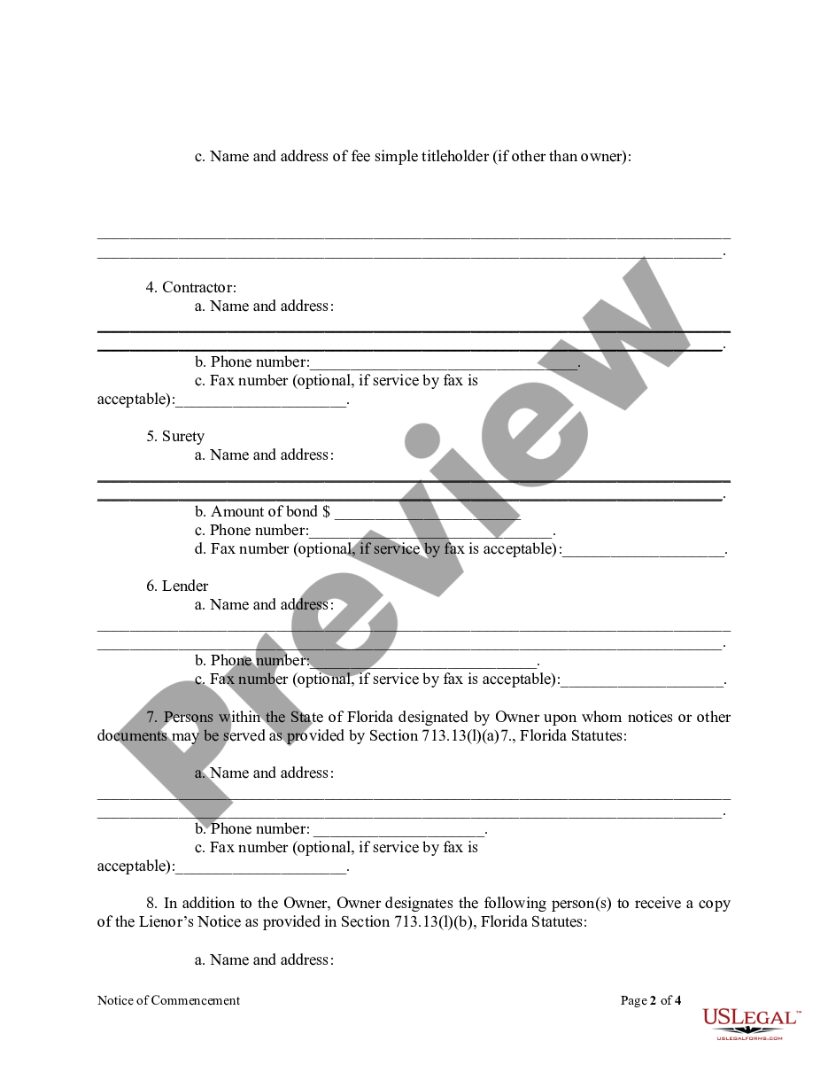 termination-of-notice-of-commencement-florida-form-us-legal-forms