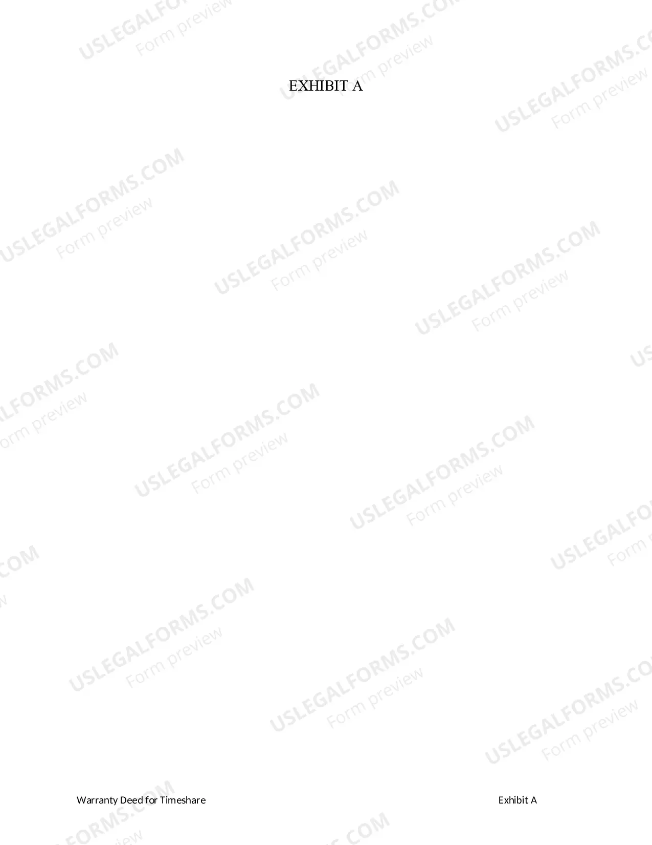 Preview Warranty Deed - Timeshare - Three Individuals to Husband and Wife / Two Individuals