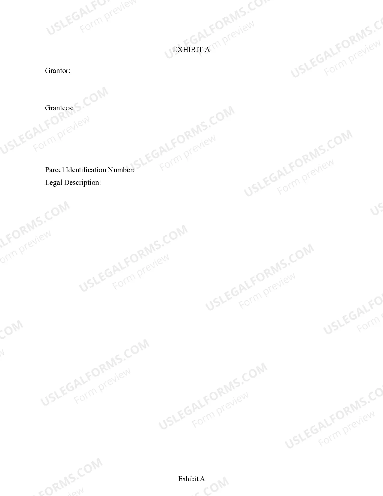 Preview Quitclaim Deed - Corporation to Three Individuals