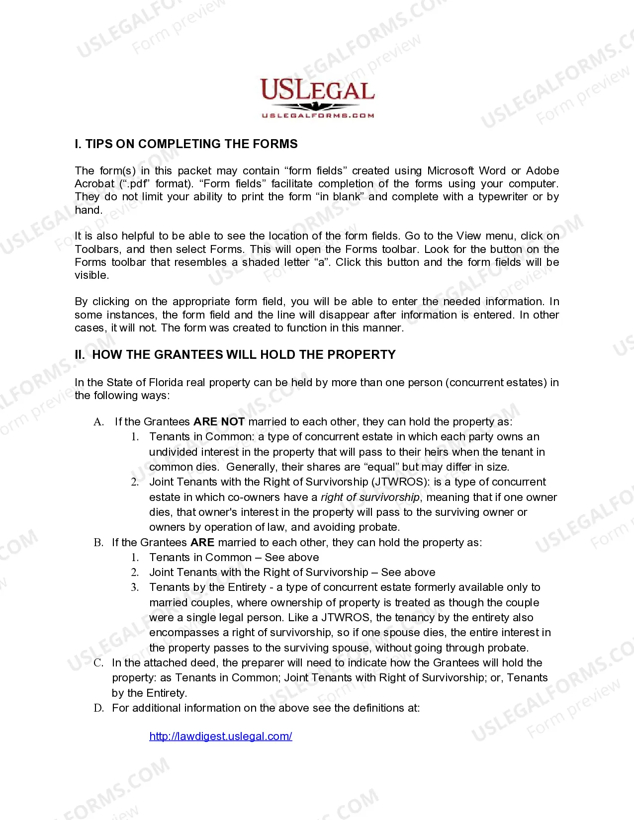 Preview Quitclaim Deed - Two Individuals to Two Individuals