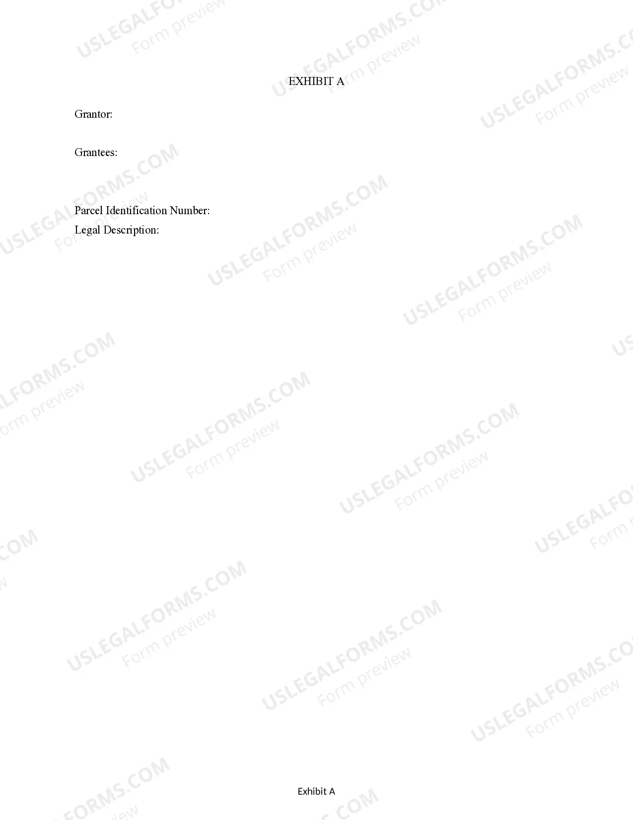 Preview Quitclaim Deed