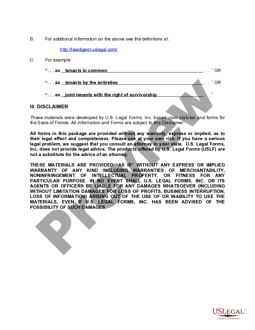 Preview Quitclaim Deed from a Limited Liability Company to Three Individuals