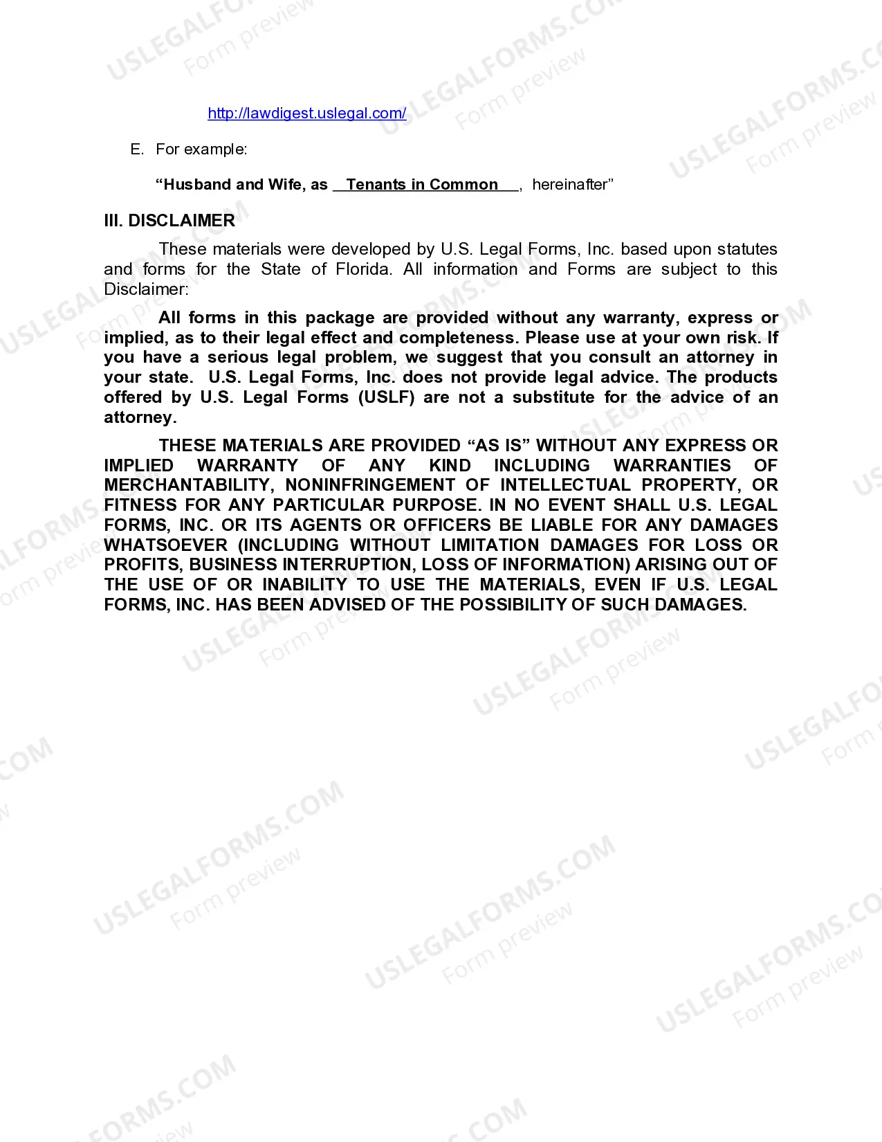 Preview Enhanced Life Estate or Lady Bird Deed - Two Individuals / Husband and Wife to Three Individuals