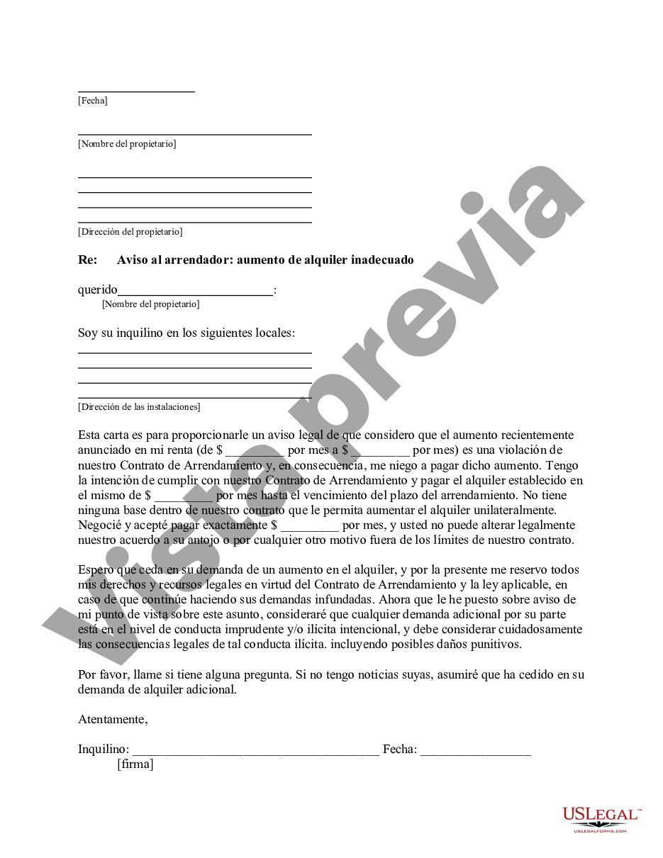 Florida Carta Del Inquilino Al Propietario Que Contiene Aviso Al Propietario Para Retirar El 3411