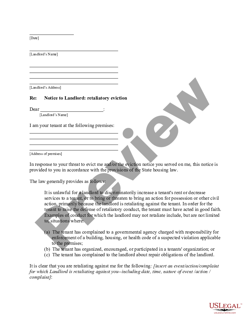 florida-letter-from-tenant-to-landlord-containing-notice-to-landlord-to-cease-retaliatory