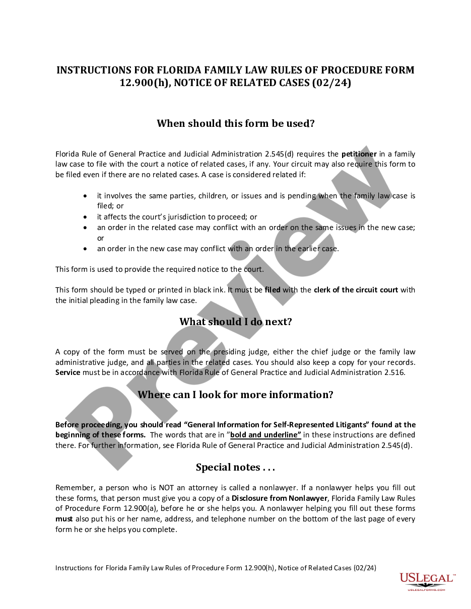 Palm Beach Florida Notice of Related Cases Notice Of Related Cases