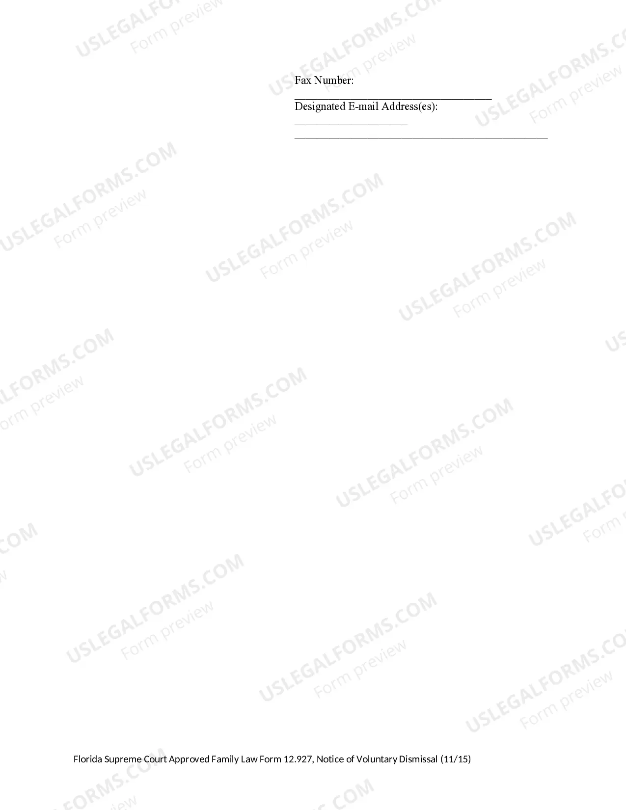 Preview Notice of Voluntary Dismissal