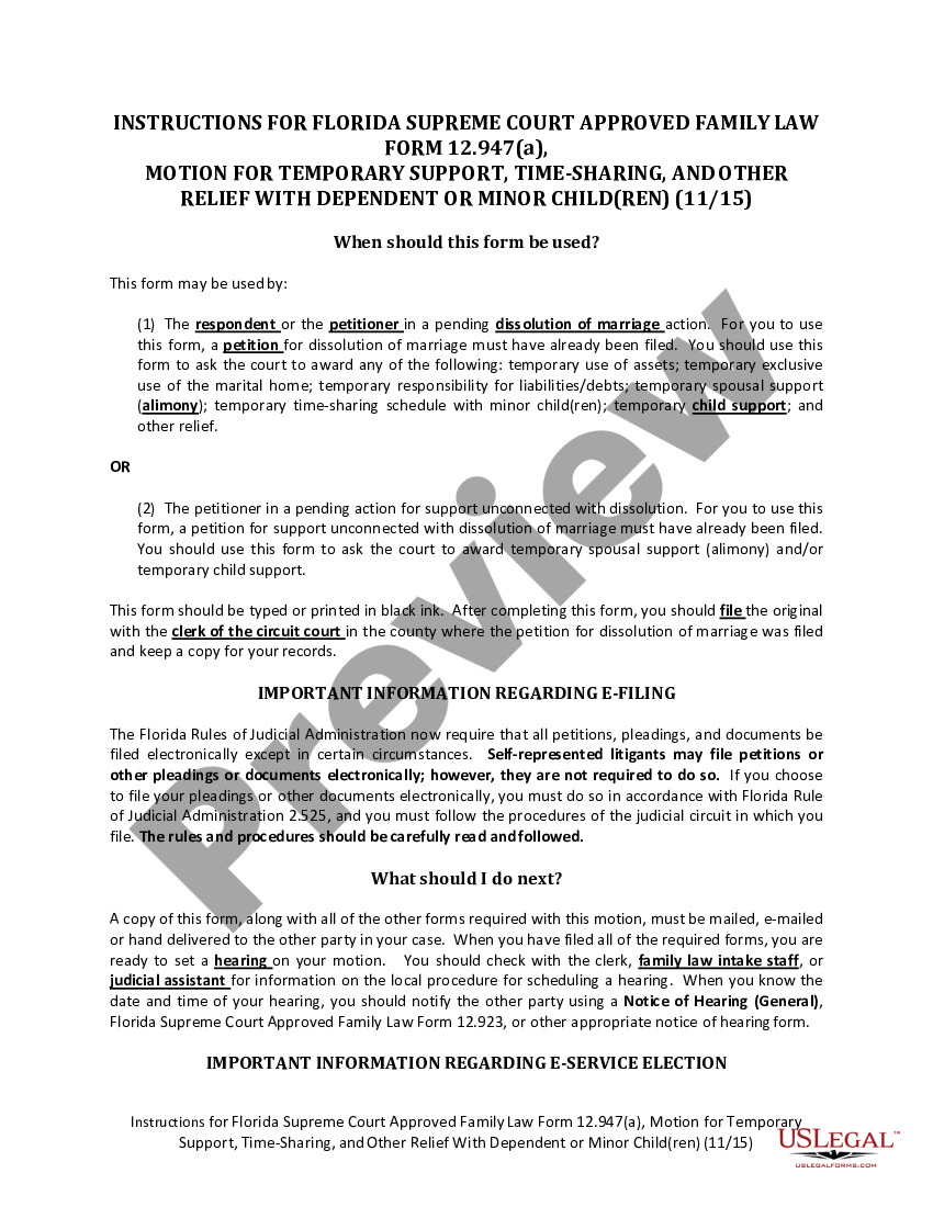 motion-for-temporary-relief-in-florida-us-legal-forms