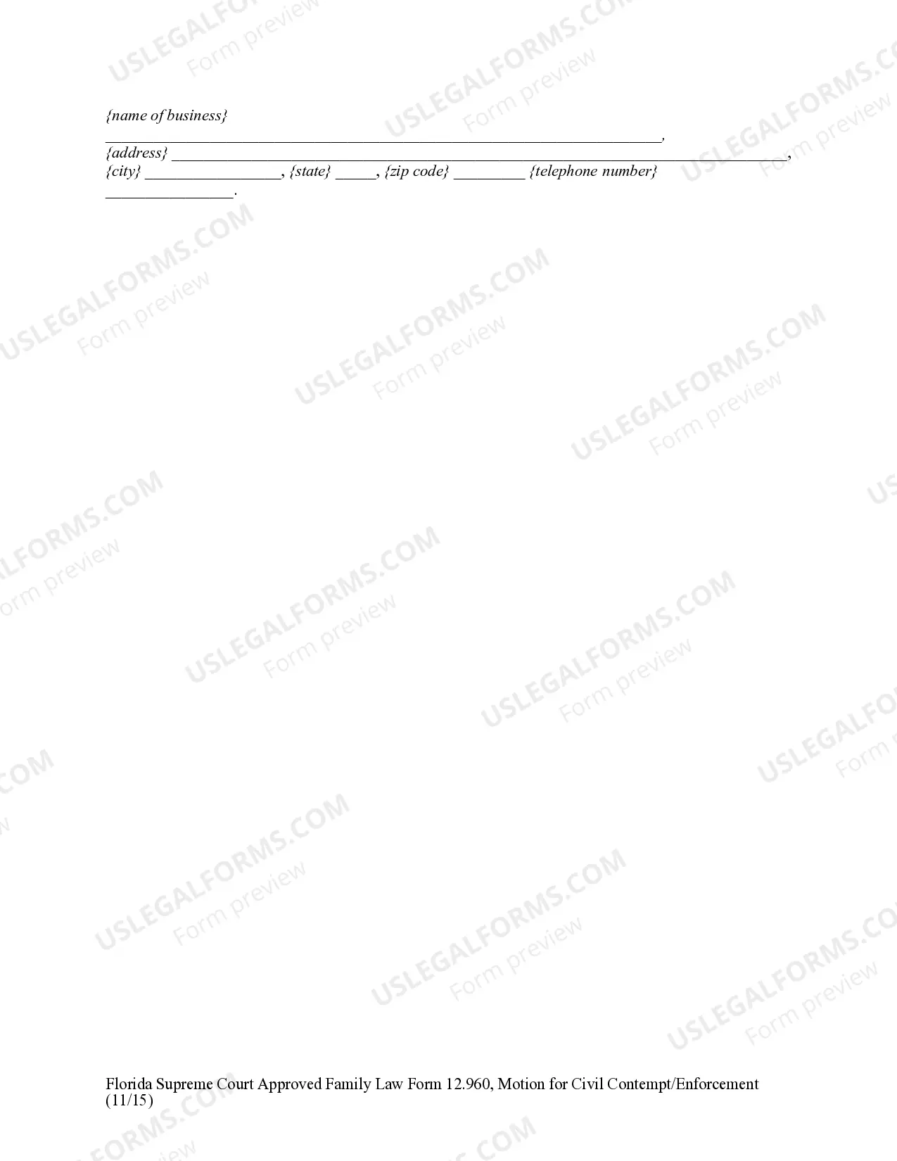 Preview Motion for Civil Contempt - Enforcement