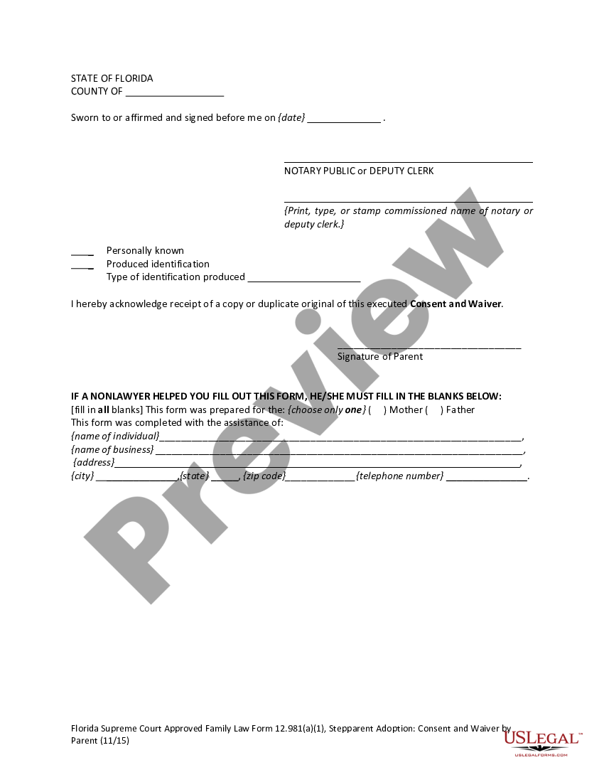 forms judicial consent adoption new york