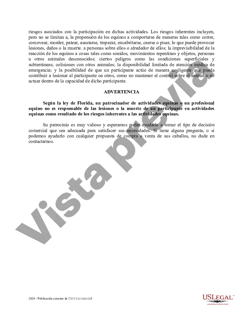 Preview Recomendaciones previas a la compra: formularios equinos para caballos