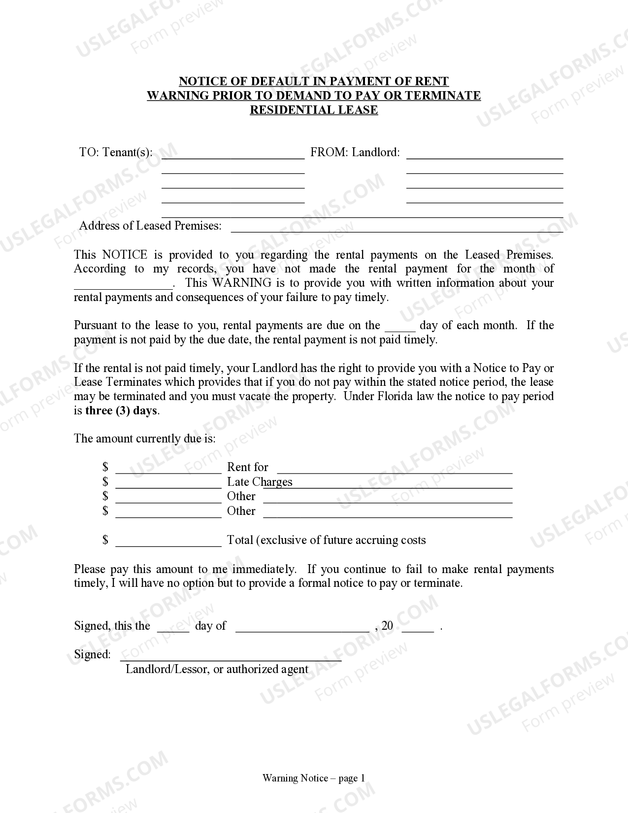 Default Paying Rent With Zelle US Legal Forms