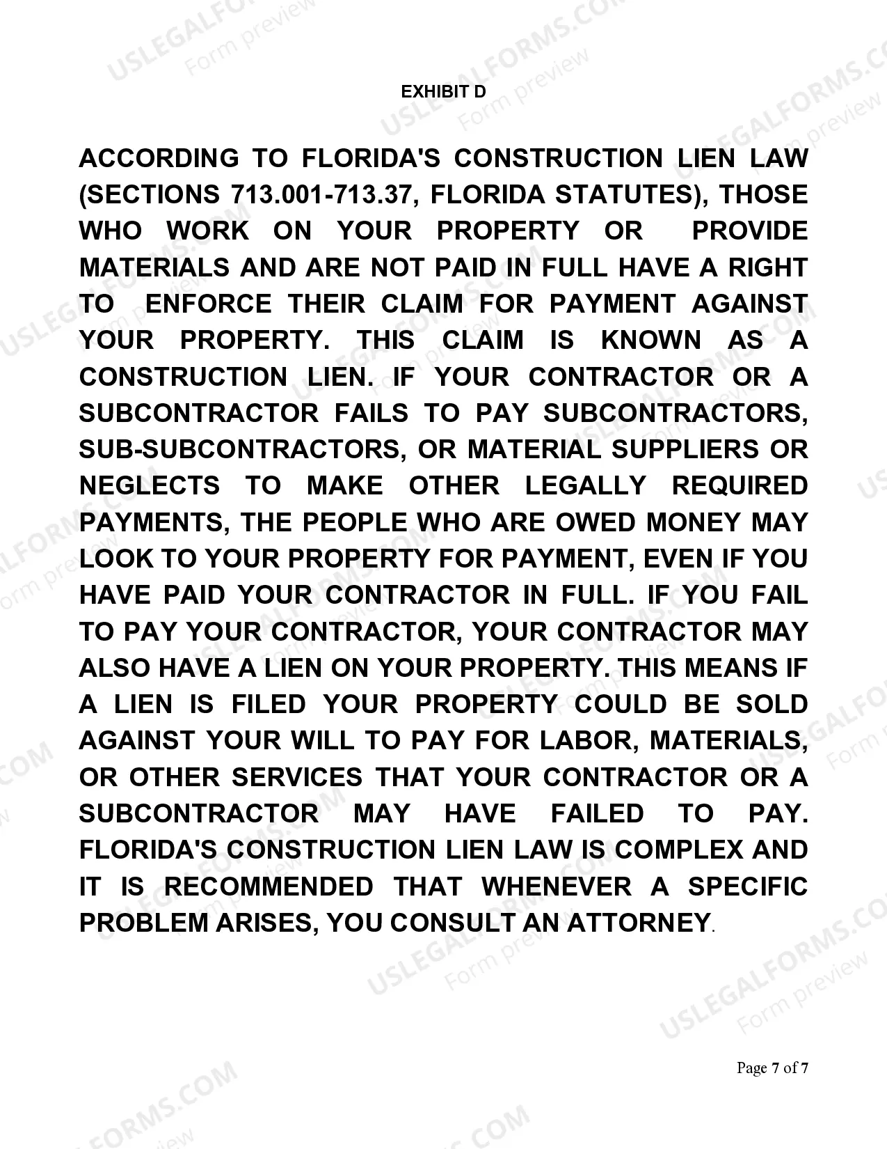 Preview Residential Construction Agreement