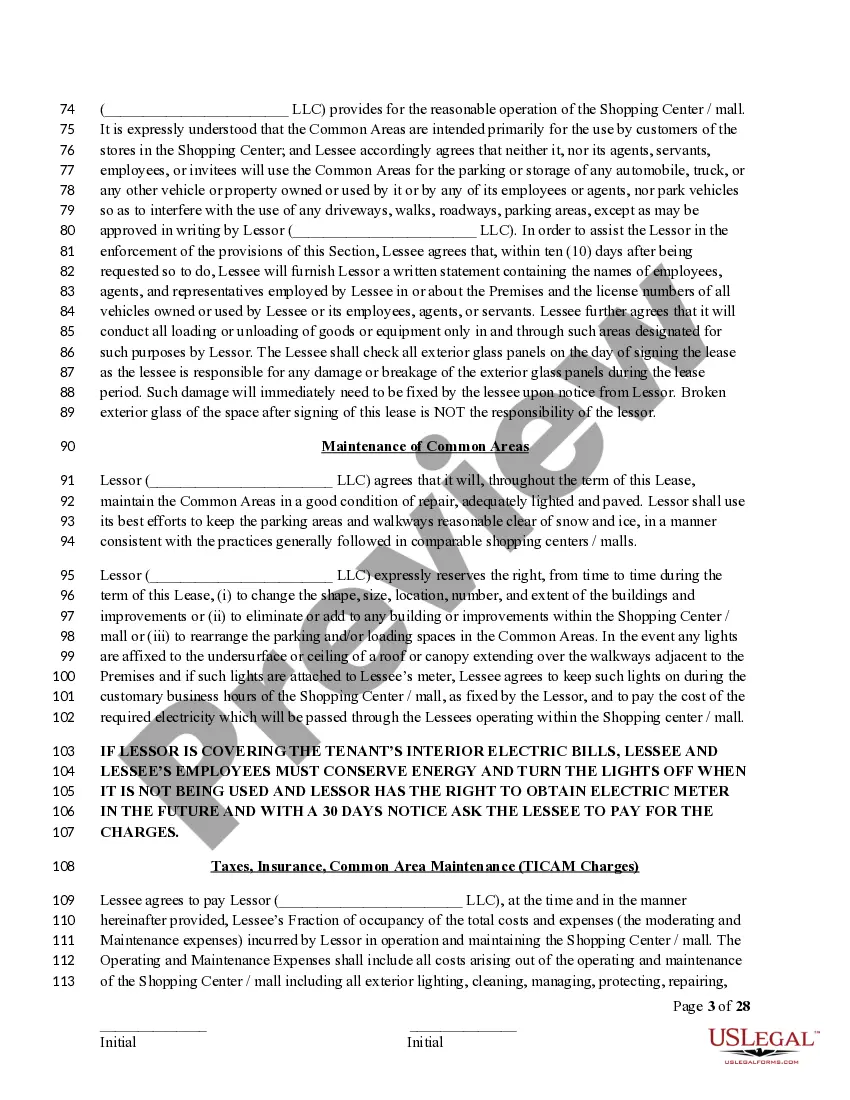 Preview Commercial Triple Net Lease