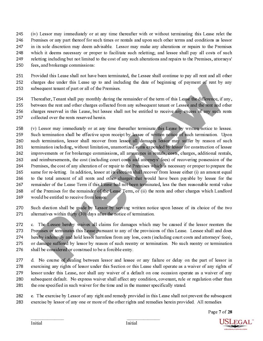 Preview Commercial Triple Net Lease