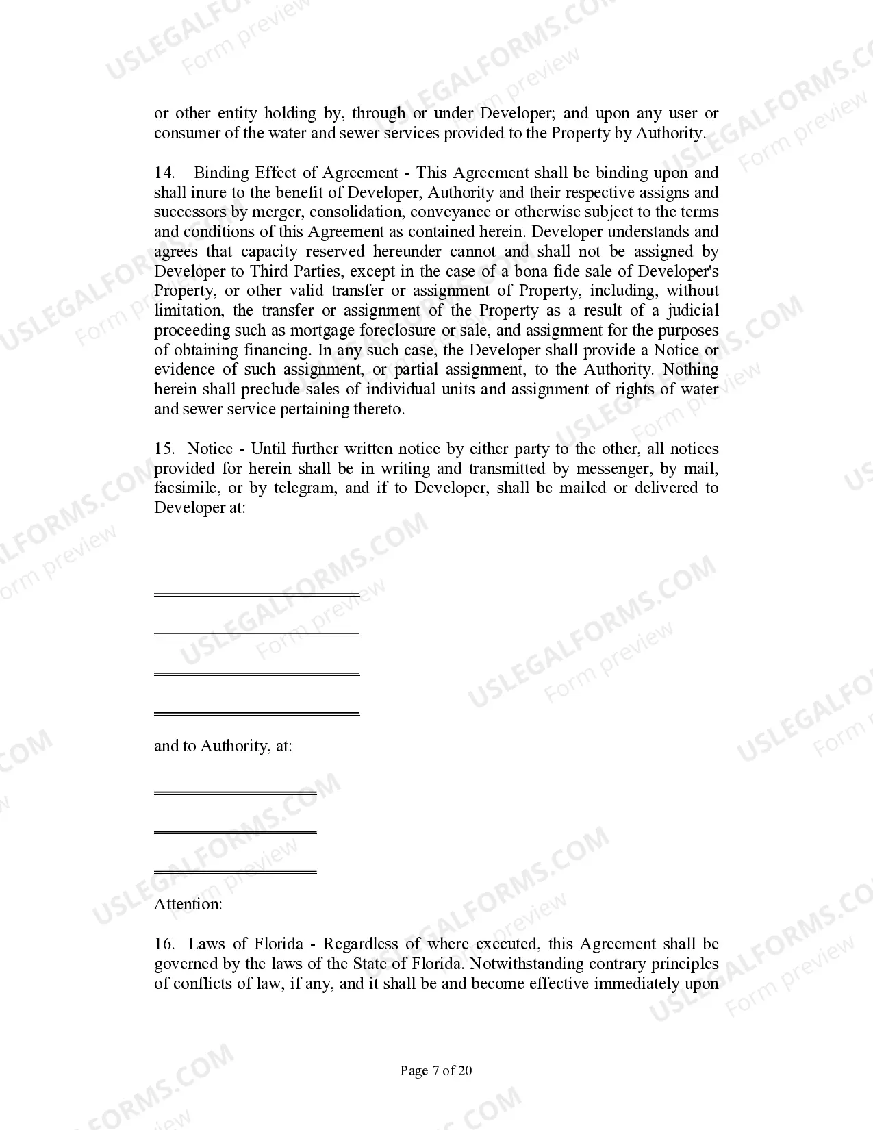 Preview Developer Agreement