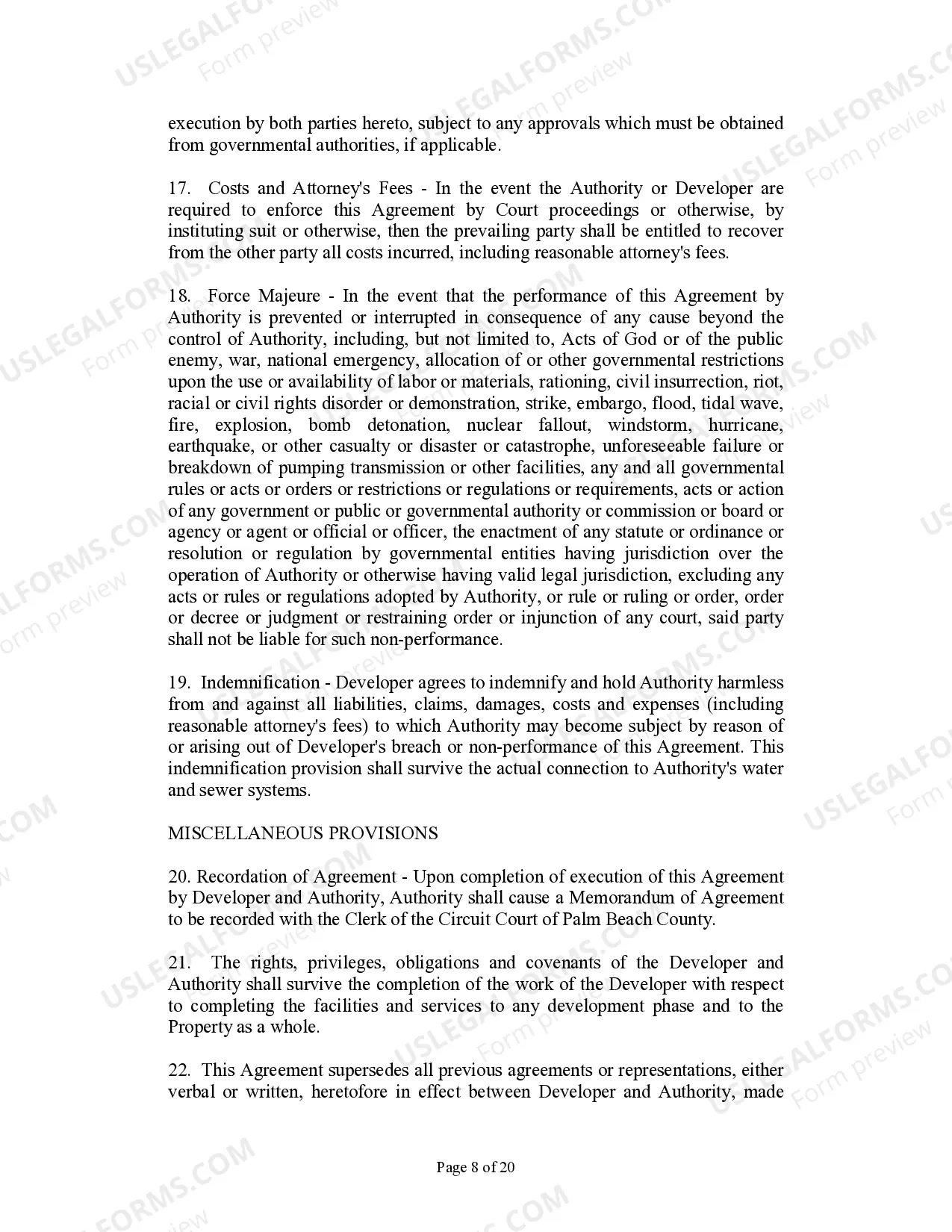 Preview Developer Agreement