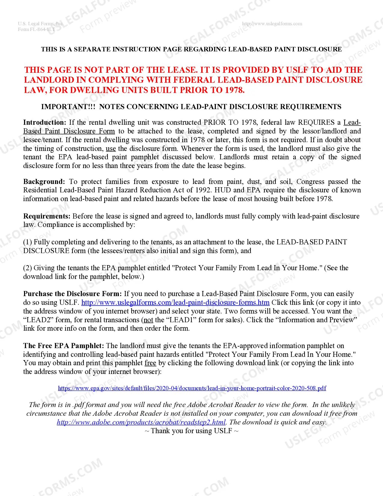 Preview Residential Lease or Rental Agreement for Month to Month