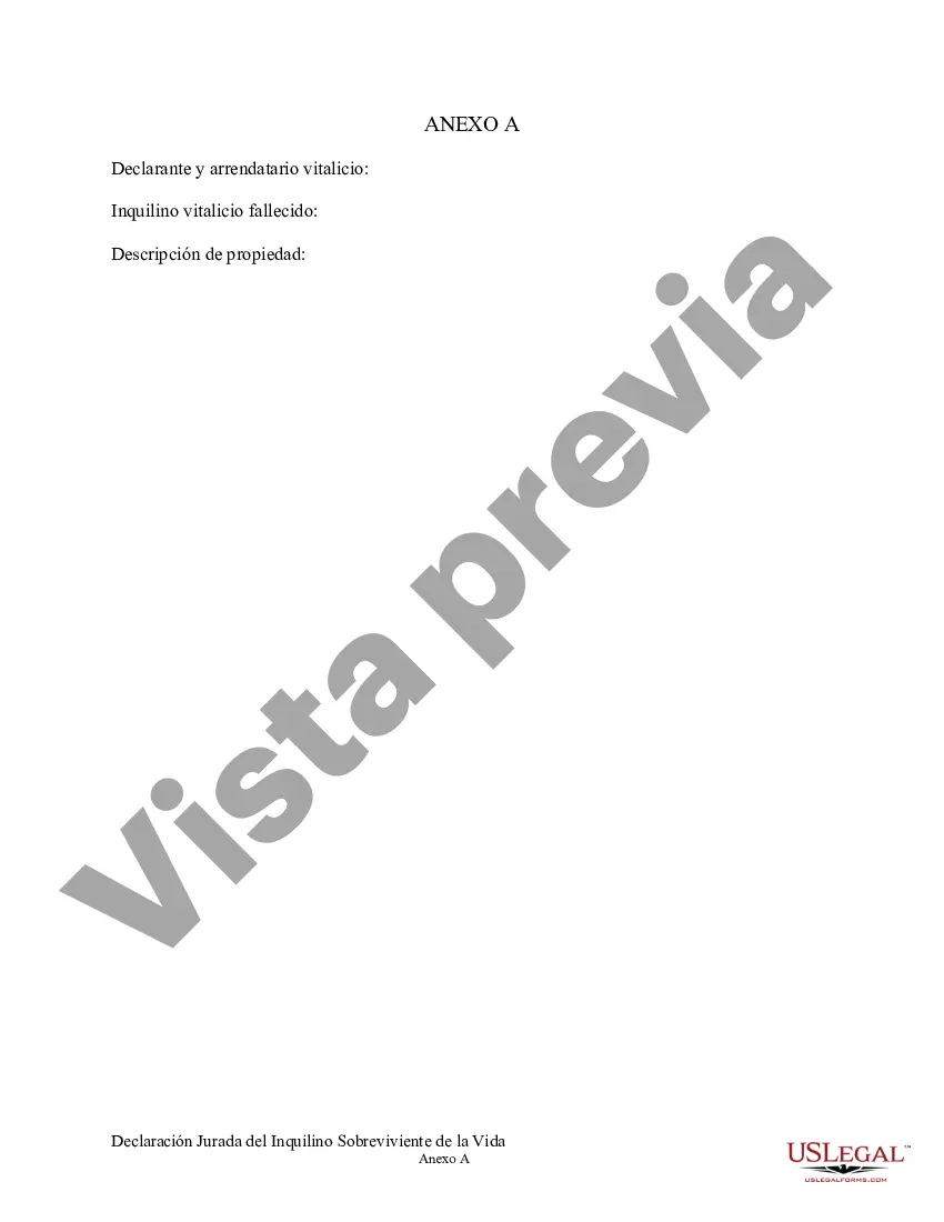 Preview Declaración Jurada del Inquilino Sobreviviente de la Vida