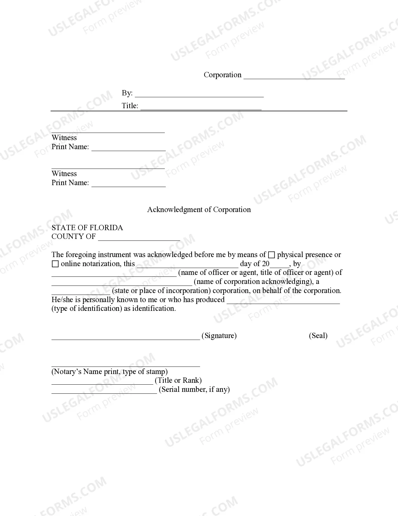 Preview Bill of Sale with Warranty for Corporate Seller