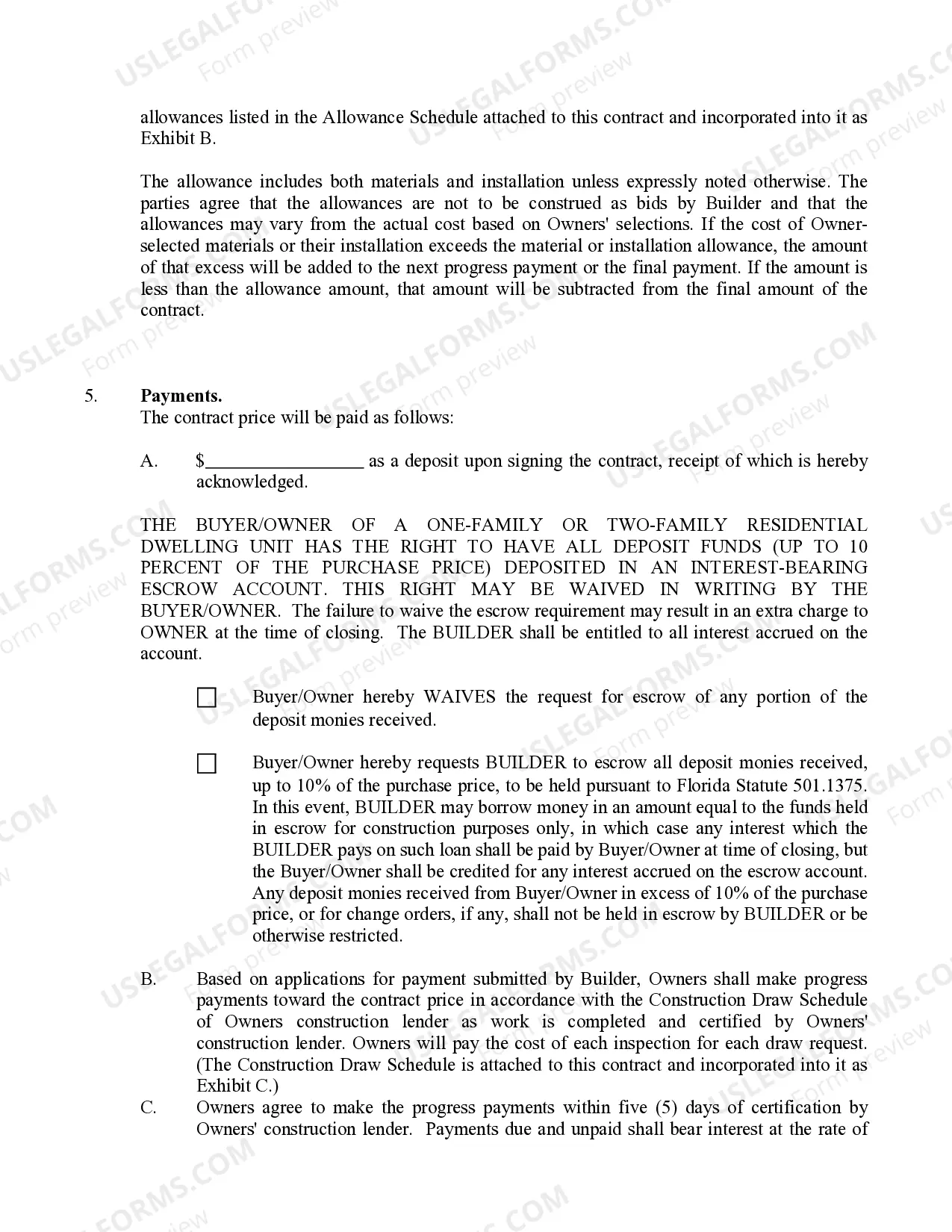Preview Residential Subcontractor Agreement - Single-Family Residence