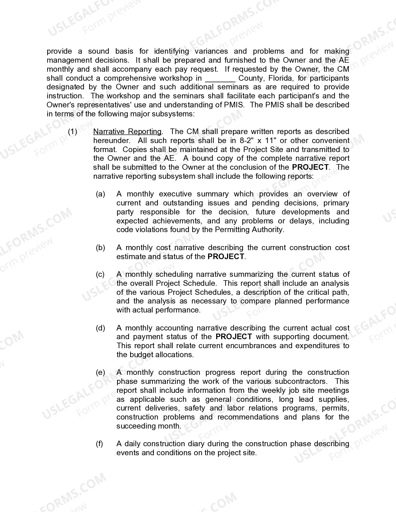 Preview Agreement Between Owner and Construction Manager